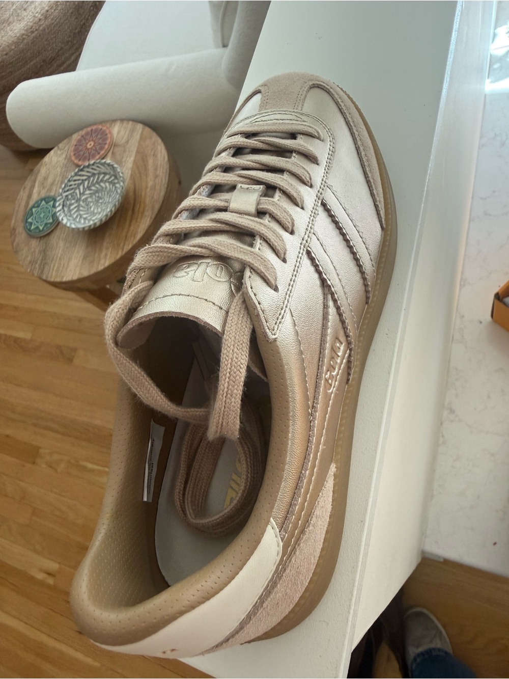 Gola Viper Metallic Sneakers - Picture 4 of 7